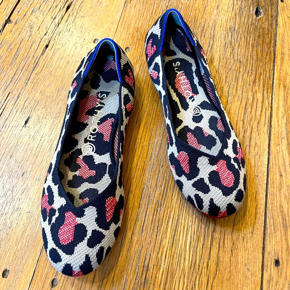 Rothy’s The Flat desert cat, pink US9 fits like US8.5